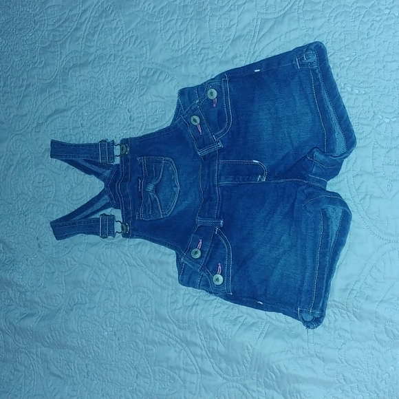 Toddler girl Denim overall size 5t - Picture 1 of 3